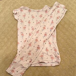 Posh Peanut Flamingo PJs 5T